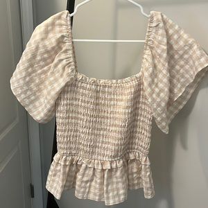 Checkered Blouse